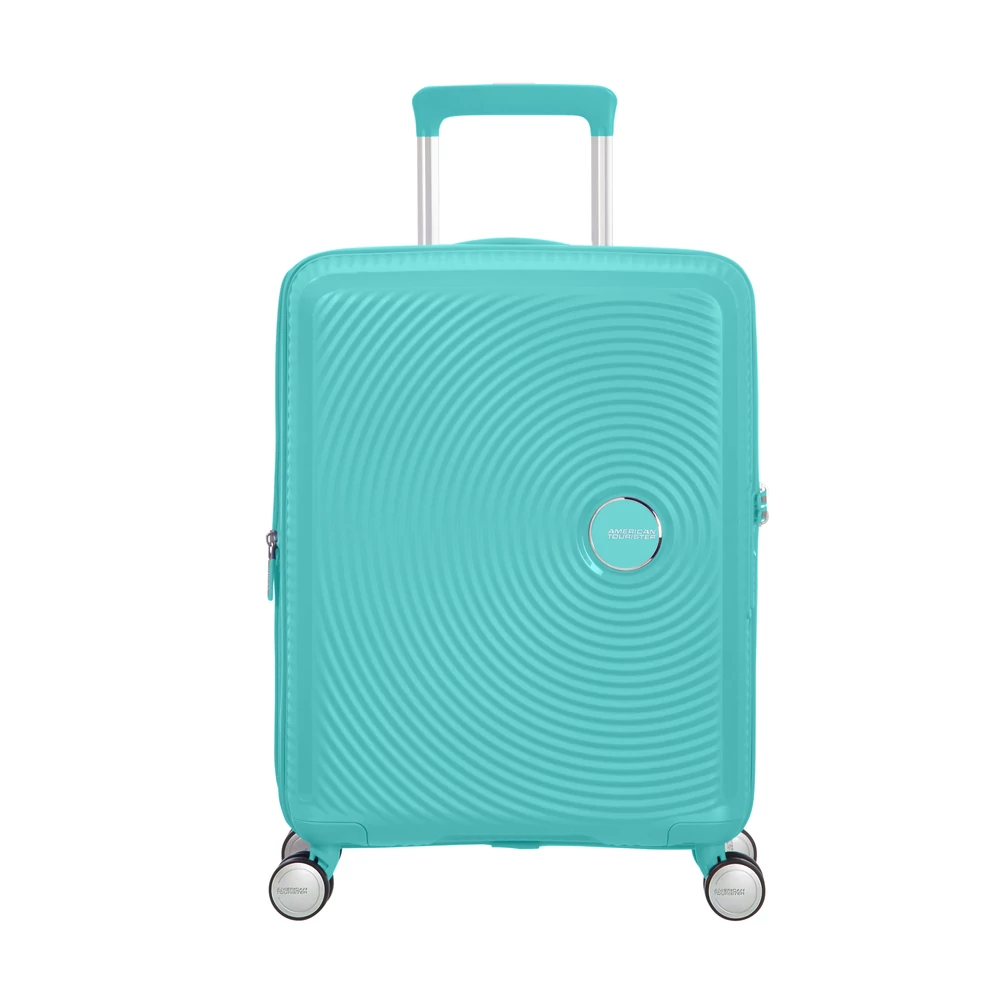American Tourister SOUNDBOX SPINNER 55/20 TSA EXP Türkizkék