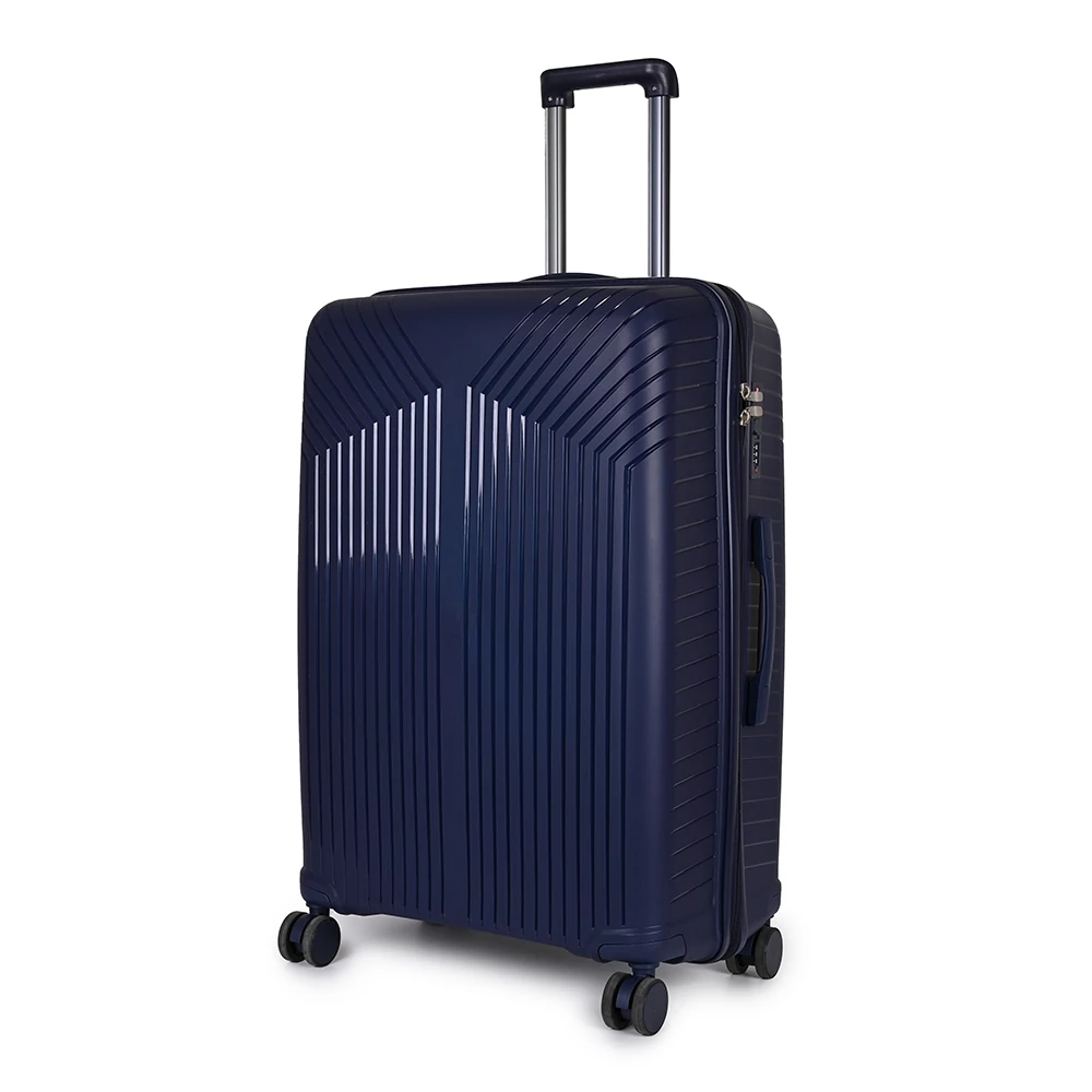 Jolank Sötétkék Nagy Méretű Bőrönd