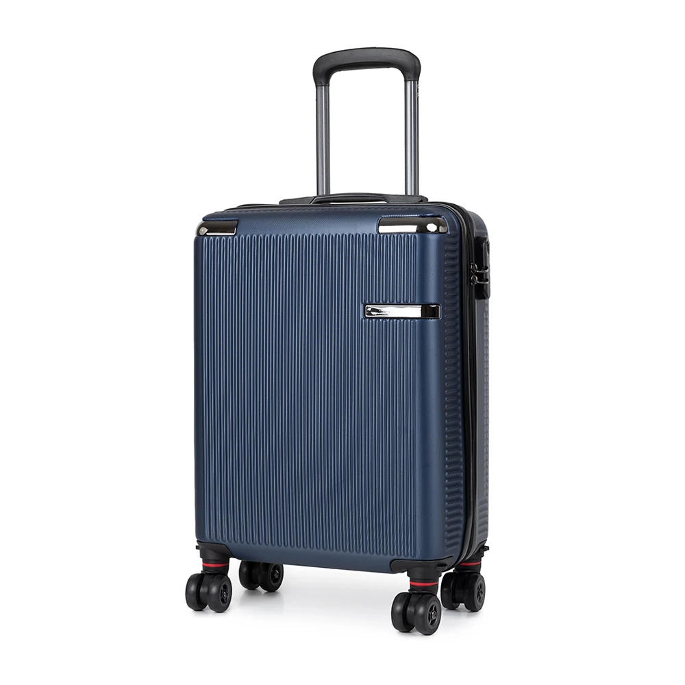 XTD Sötétkék Kis Méretű Kivehető Kerekű Bőrönd