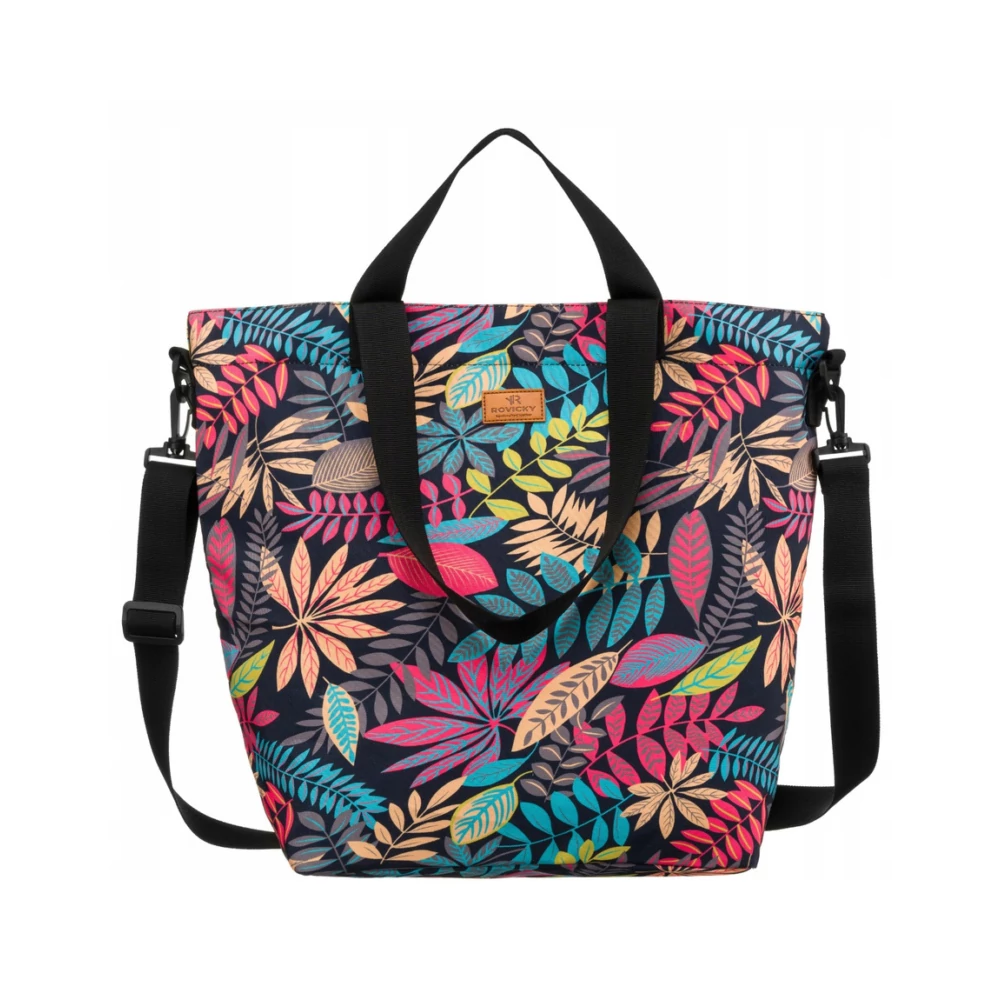 Rovicky tágas mintás női shopper táska
