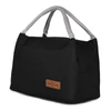Fekete Hordozható Ételhordó Thermo Táska
