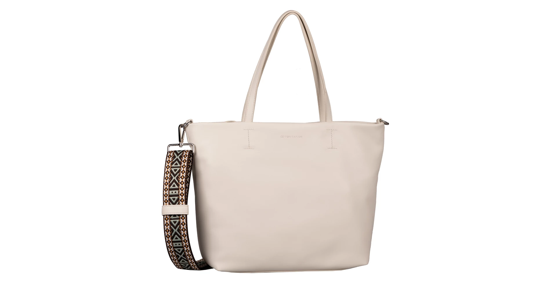 TOM TAILOR PALINA Shopper, Reißverschluss, Kunstleder, Für Damen