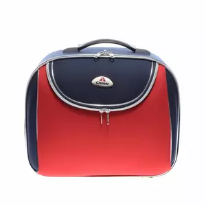 Piros-Kék Bőröndre Akasztható Táska 30x23x14Cm