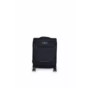 Roncato Fekete puhafedeles kabinbőrönd 40x55x20cm