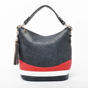 Női Műbőr Válltáska Sötétkék