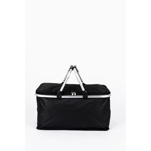 R&J Fekete Összehajtható Hőtartó Bevásárló Kosár