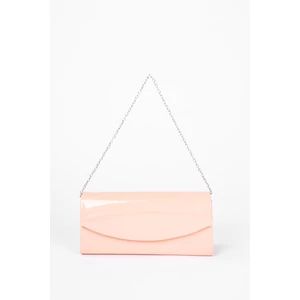 Rózsaszín Lakkozott Oldaltáska Felcsatolható Pánttal