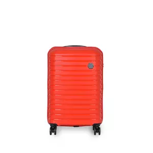 Touareg Piros Közepes Méretű Keményfalú Bőrönd