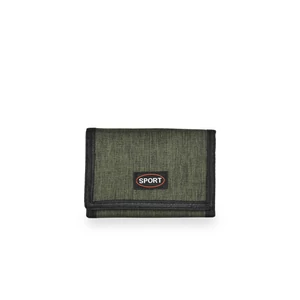 Zöld Uniszex Tépőzáras Pénztárca