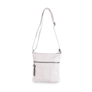 Silvia Rosa Világosbarna Rostbőr Női Oldaltáska