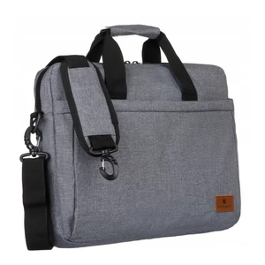 Peterson Szürke Bőröndre Akasztható Laptoptáska