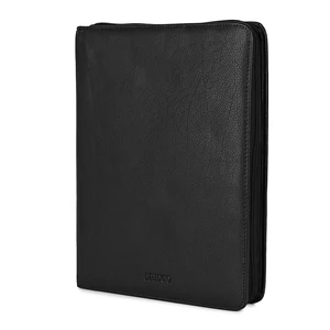 Bellugio Fekete Színű Valódi Bőr Férfi Irat- És Kártyatartó