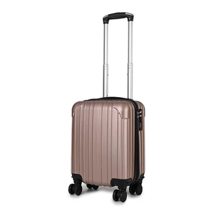 WIZZ Arany Színű Keményfalú Kabinbőrönd (40x30x20)