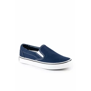 Linix Kék Vászon Slip-on