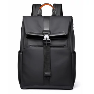 Fekete Vízlepergető Roll Top Hátizsák