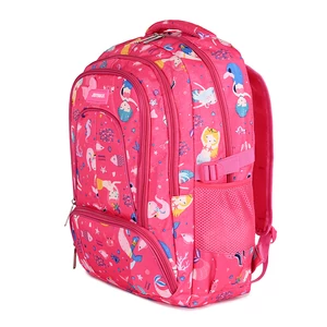 Joymax Pink Mintás Iskolatáska