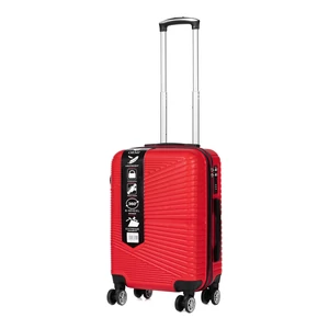 Bézs Kis Méretű Extra Csendes Négykerekű Bőrönd