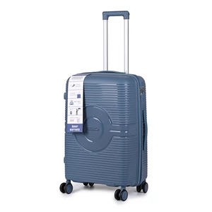 Baoluo Kék Extra Könnyű Közepes Méretű Bőrönd