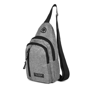 Szürke Férfi Keresztpántos Oldaltáska