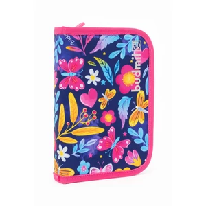 Budmil Sidney Lila Virág Mintás Tolltartó