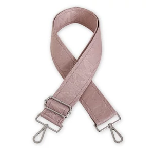 Rózsaszín Mintás Szövet Vállpánt Táskákhoz