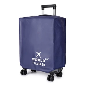 Sötétkék Kis Méretű Bőröndvédő Huzat