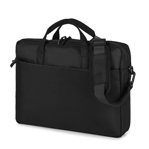 Fekete Kis Méretű Bőröndre Akasztható Laptoptáska