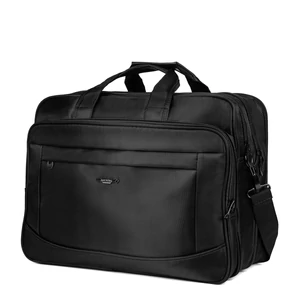 Fekete Bőröndre Akasztható Nagy Méretű Laptoptáska