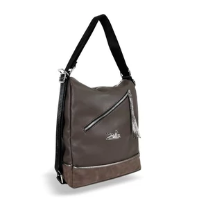 Zellia Barna Többfunkciós Hátitáska