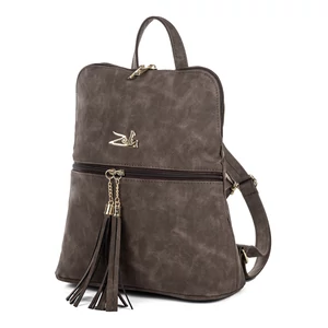 Zellia Barna Művelúr Hátizsák