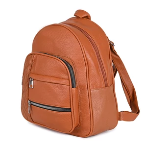 Barna Műbőr Női Hátitáska