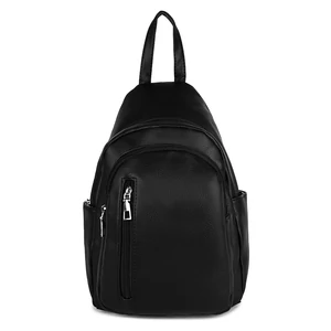 Fekete Műbőr Női Hátitáska