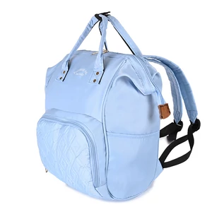Világoskék Vízlepergető Pelenkázó Hátitáska