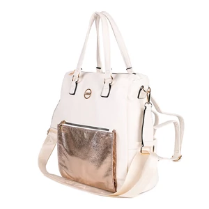 Jorita Krém-Rózsaarany Színű Női Váll- és Hátitáska