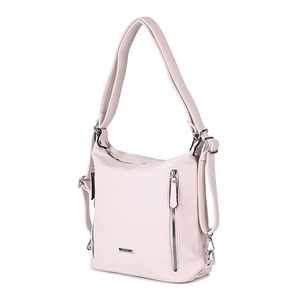 Silvia Rosa Bézs Műbőr Női Váll- és Hátitáska