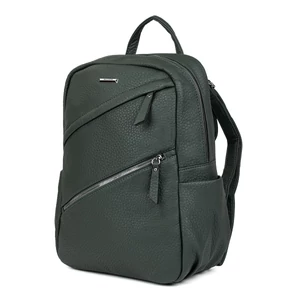 Silvia Rosa Méregzöld Női Műbőr Hátitáska