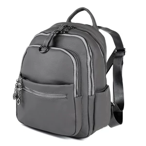 Szürke Műbőr Női Hátitáska