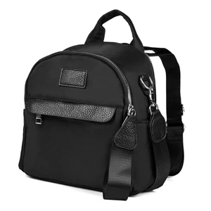 Fekete Vízlepergetős Női Hátitáska