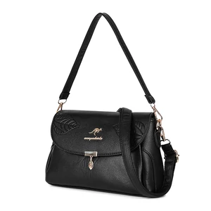 Fekete Műbőr Kézitáska