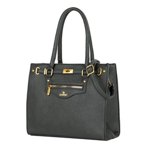 Coveri Méregzöld Műbőr Merev Kézi- és Oldaltáska