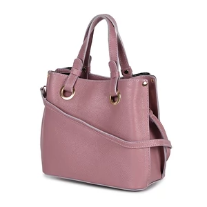 Borse in Pelle mályva színű valódi bőr női kézitáska
