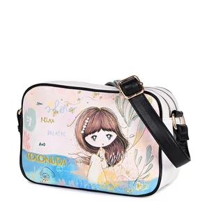 Coconuda Fehér Mintás Női Oldaltáska