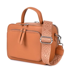 Barna Műbőr Női Váll- és Oldaltáska