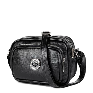 Prestige Fekete Női Műbőr Oldaltáska