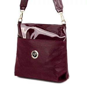 Prestige Bordó Női Lakk Oldaltáska