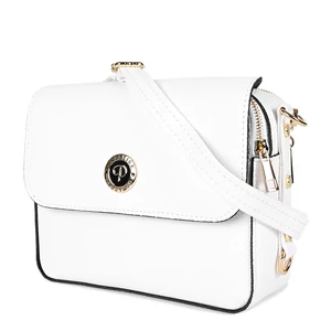 Prestige Fehér Műbőr Oldaltáska