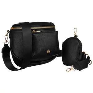 Rovicky Fekete Műbőr Oldaltáska