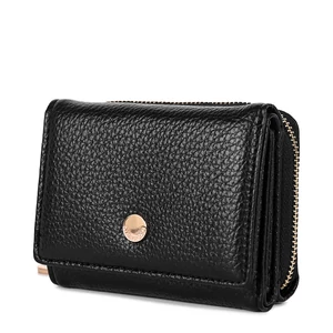 Diana&Co Fekete Műbőr Kis Méretű Női Pénztárca