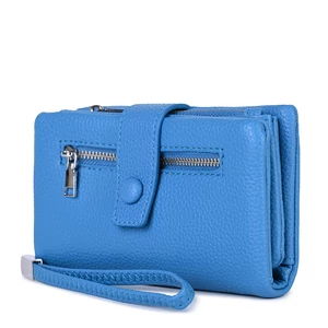 Királykék Műbőr Közepes Méretű Női Pénztárca
