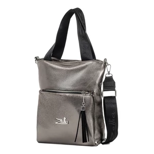 Zellia Fekete-Bronz Színű Női Válltáska